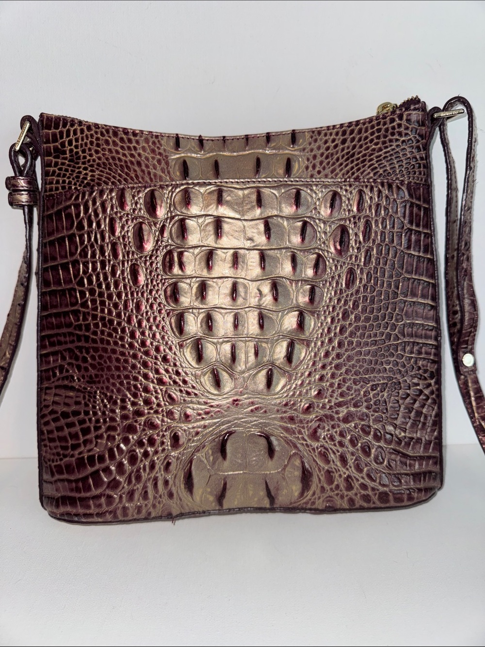 Brahmin Katie Crossbody Port Ombré Harmonia - Picture 2 of 15